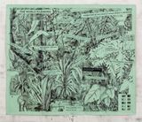 The World Is Leaking by William Kentridge contemporary artwork painting works on paper drawing