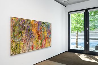 Contemporary art exhibition Larry Poons Larry Poons at Almine Rech London United Kingdom