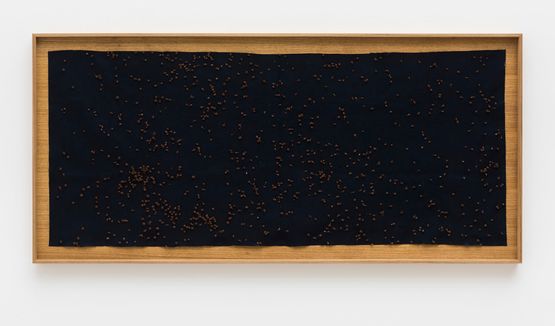 Uma noite a 520km daqui A Night 520km Away From Here by Carolina Cordeiro contemporary artwork Textile