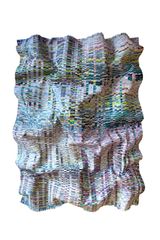 Homeland Series No. 19 by Kenny Nguyen contemporary artwork mixed media painting textile