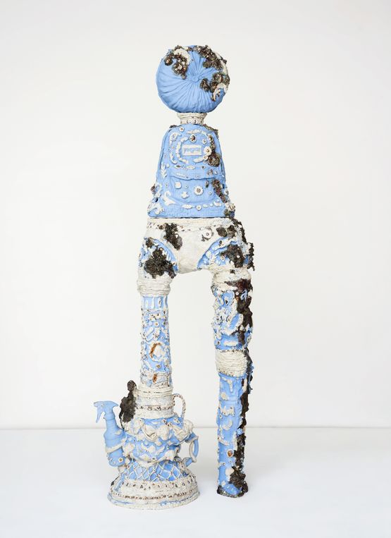Wedgwood Caryatid by Francesca Dimattio contemporary artwork Sculpture