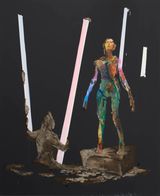 D.B.W.A.S.M. Pedestal by Tala Madani contemporary artwork painting