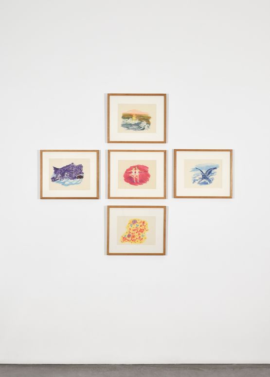 Le Bonheur illustre The Illustrated Happiness by Annette Messager contemporary artwork Works on Paper