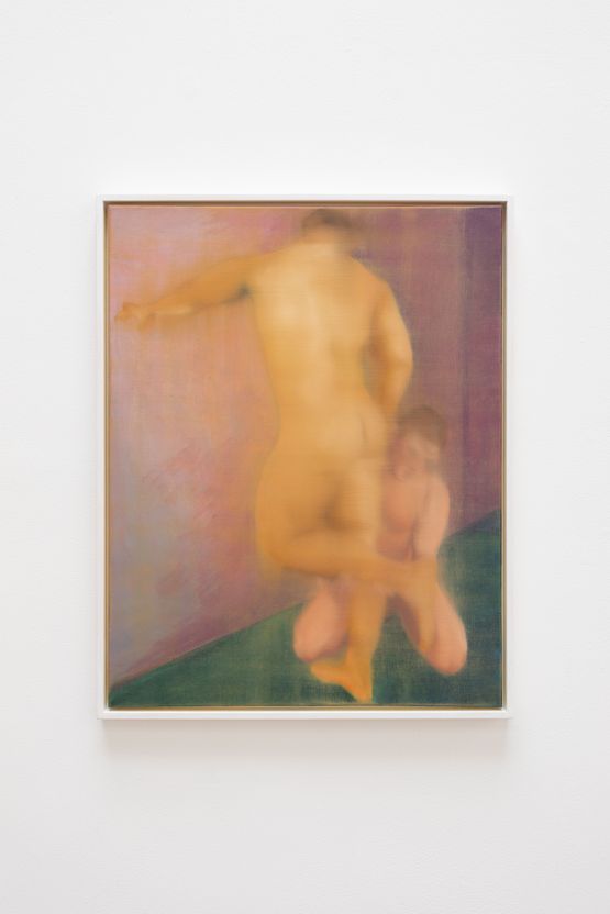 Two Nude Men by William E. Jones contemporary artwork Painting