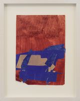 Study 3 for Downbeat by Perle Fine contemporary artwork works on paper