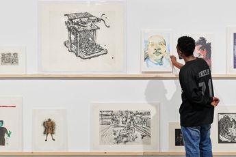 Contemporary art exhibition Group Exhibition Editions  Works on Paper at Goodman Gallery Johannesburg South Africa