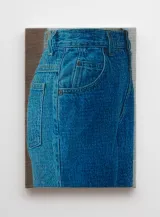 Side Jeans by Jennifer J. Lee contemporary artwork painting