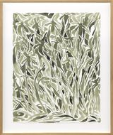 Blind eyes long headed poppy 1 by Saif Azzuz contemporary artwork works on paper