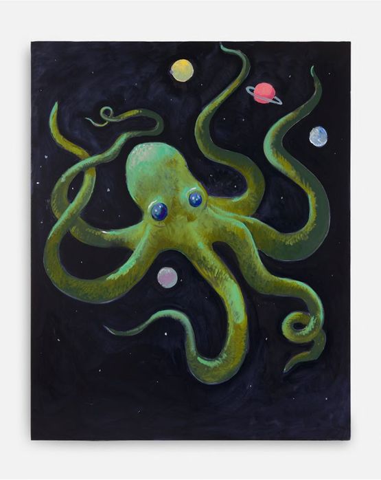 What is up there by Charles Hascoet contemporary artwork Painting