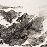 Lotus Land by Kelly Wang contemporary artwork painting works on paper