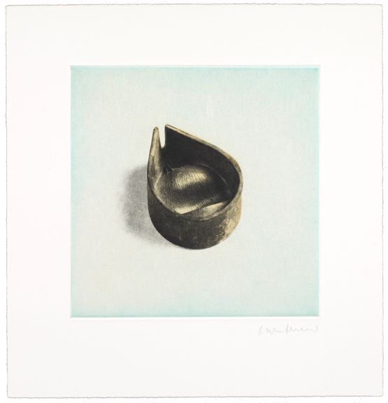 12 Objects 12 Etchings 08 by Rachel Whiteread contemporary artwork Print