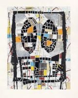 Broken Men by Rashid Johnson contemporary artwork print works on paper