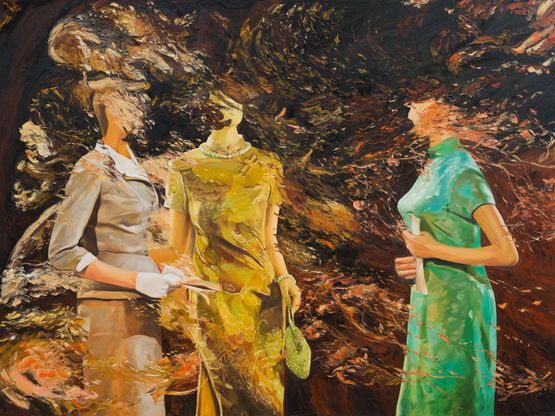 The War Is Ending by Ming Ying contemporary artwork Painting