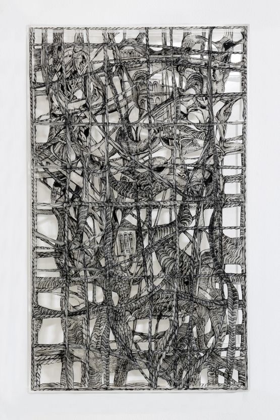 Invisible Threads by Kevork Mourad contemporary artwork Painting