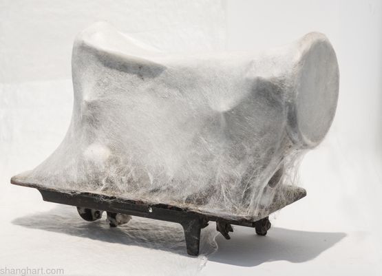 Sewing Machine by Liang Shaoji contemporary artwork Installation