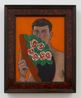 Self with Fan by Max Jahn contemporary artwork Painting