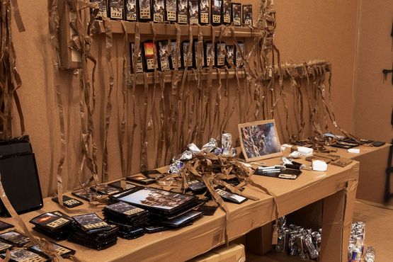 Fake it, Fake it - till you Fake it, 2023 by Thomas Hirschhorn | Ocula