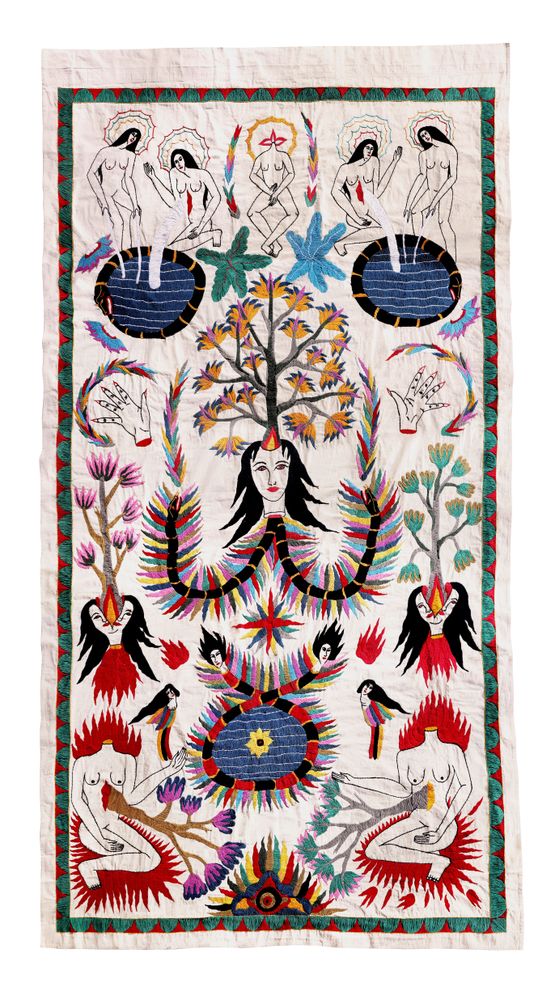 Act Three 3 by Citra Sasmita contemporary artwork Textile