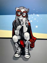 The Answer In Clear Skies by Joe Iurato contemporary artwork painting