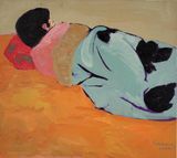 Untitled by Anas Albraehe contemporary artwork painting works on paper