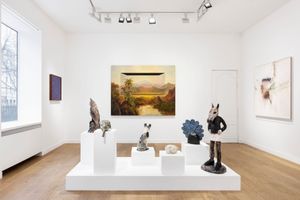Perrotin contemporary art gallery in Paris Marais France