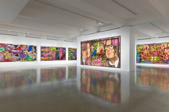 Contemporary art exhibition Gilbert  George THE PARADISICAL PICTURES at Spruth Magers Los Angeles United States