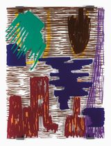 Un monde a la fois by Jean-Marc Bustamante contemporary artwork painting