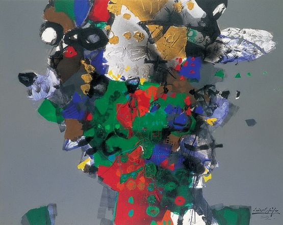 Festival of the City by Lee Dooshik contemporary artwork Painting