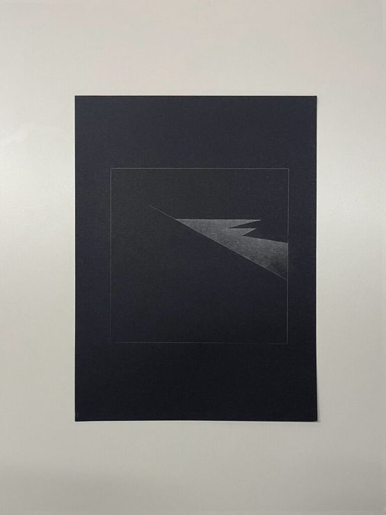 Between by Ayesha Jatoi contemporary artwork Drawing