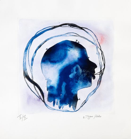 Moungo V by Barthelemy Toguo contemporary artwork Print