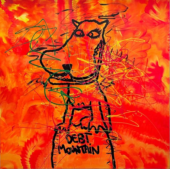 Untitled by Bjarne Melgaard contemporary artwork Painting