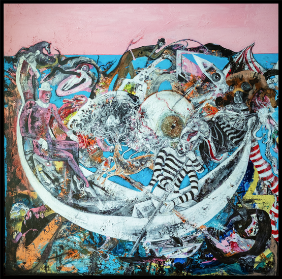 Torment Nexus No.1 by Igan D_bayan contemporary artwork Painting