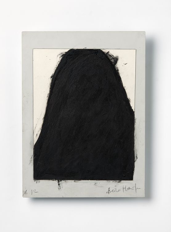 Steiler Haufen by Arnulf Rainer contemporary artwork Mixed Media