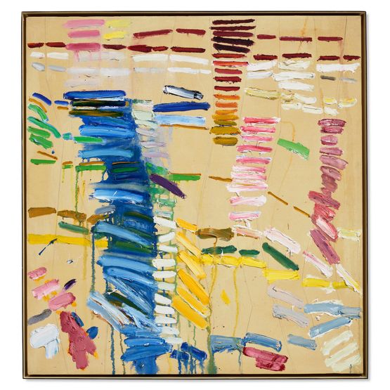 Rough by Joan Snyder contemporary artwork Painting