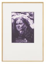 NYC Purple by Giangiacomo Rossetti contemporary artwork painting print