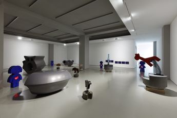 Contemporary art exhibition Vajiko Chachkhiani Finger Fist and Thumb Sucking at White Space Shunyi China