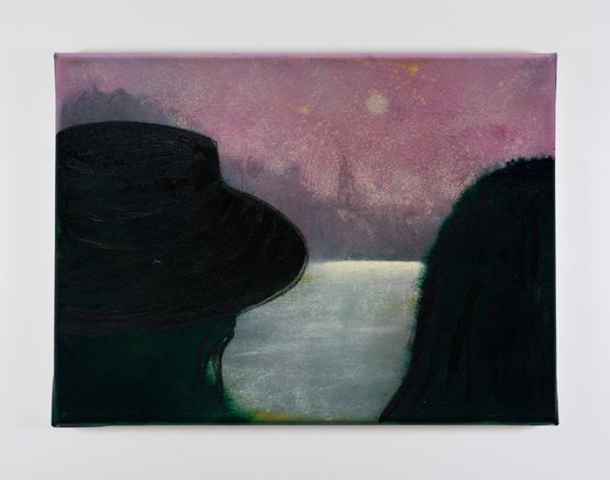 John  Yoko by Elizabeth Magill contemporary artwork Painting