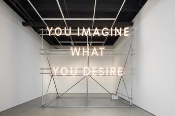 Contemporary art exhibition Nathan Coley No Golden Rules at The Page Gallery Seoul South Korea