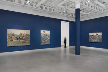 Contemporary art exhibition Hayv Kahraman What cannot be said will be wept at Pilar Corrias Conduit Street United Kingdom