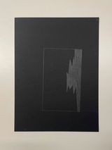 Silver by Ayesha Jatoi contemporary artwork drawing works on paper