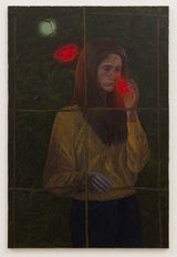 Lilith Smelling a Rose by Srijon Chowdhury contemporary artwork painting