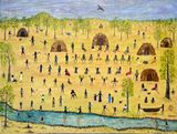 Culture Learning by Marlene Gilson contemporary artwork painting works on paper
