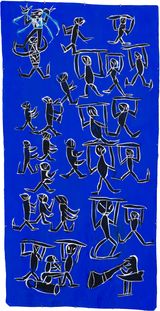 Dhapi by Dhambit Mununggurr contemporary artwork painting