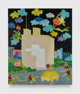 roses for Regency and buffed for good measure by EJ Hill contemporary artwork painting