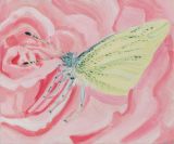 Cabbage White by Claudia Keep contemporary artwork painting