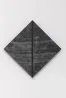 Untitled Black Diamond with Black Inner Band by Mary Corse contemporary artwork Painting