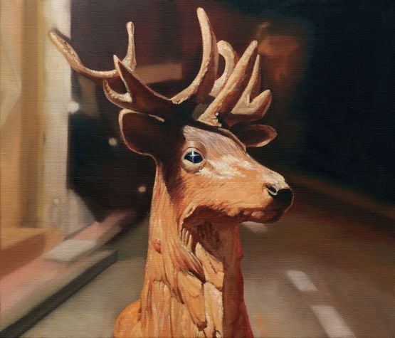 The Guard  by Shih Yung Chun contemporary artwork Painting