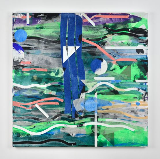 Untitled by Heimo Zobernig contemporary artwork Painting