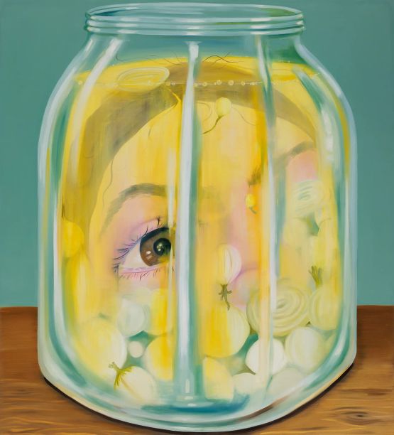 Pickled Onions by Karolina Jabonska contemporary artwork Painting