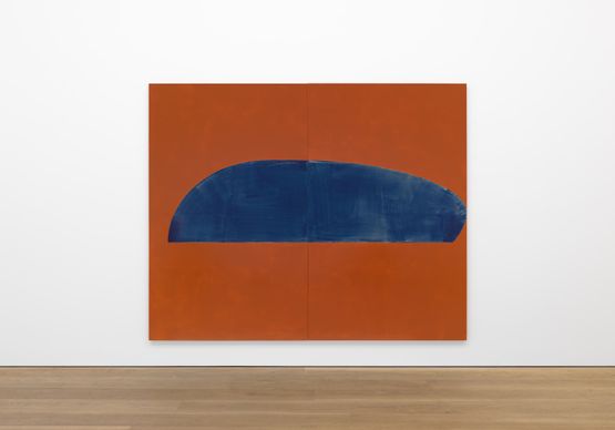 mars indigo by Suzan Frecon contemporary artwork Painting